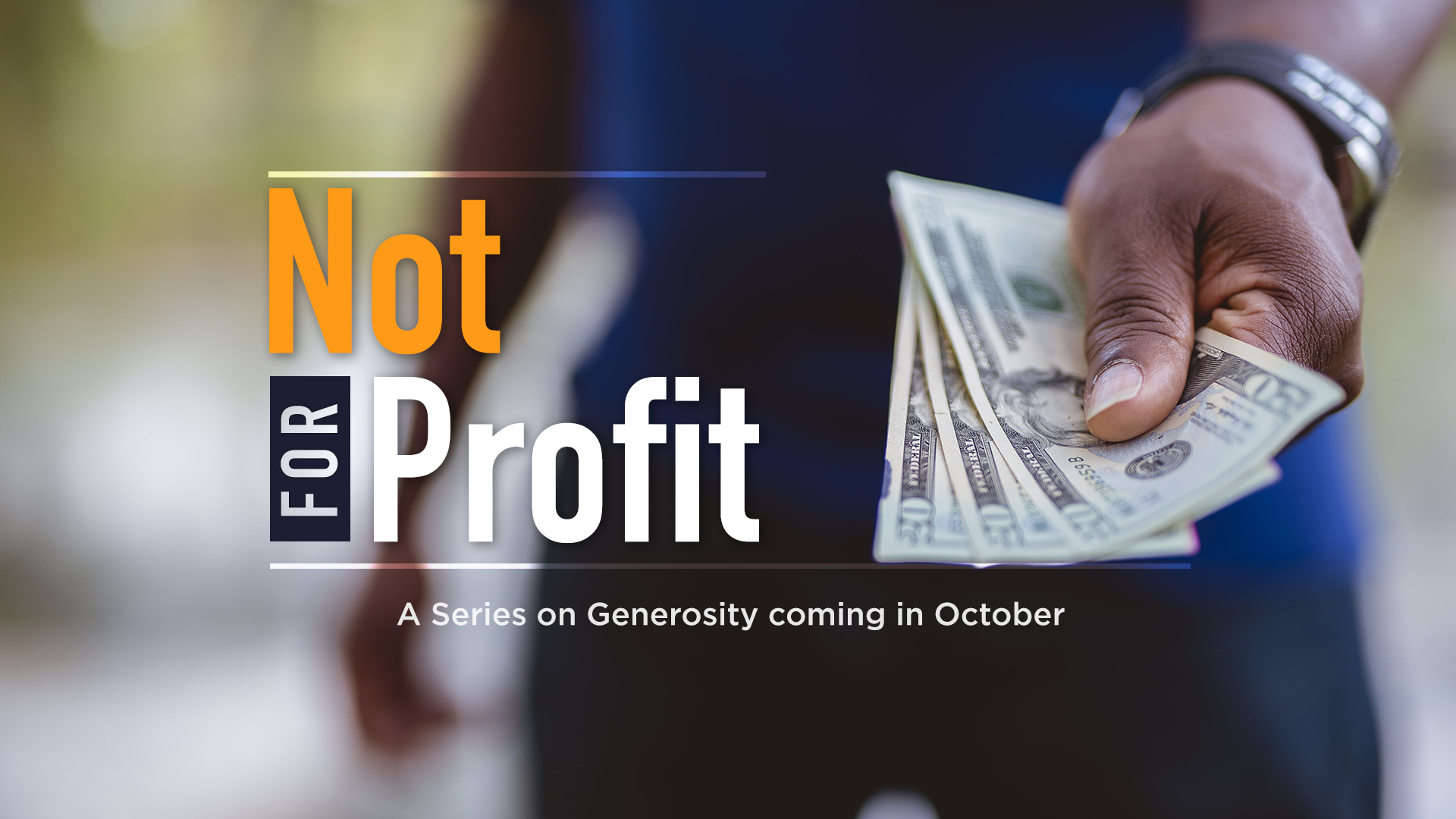 Not For Profit series cover
